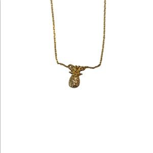 Versona Pineapple Necklace—18k Gold Plated
